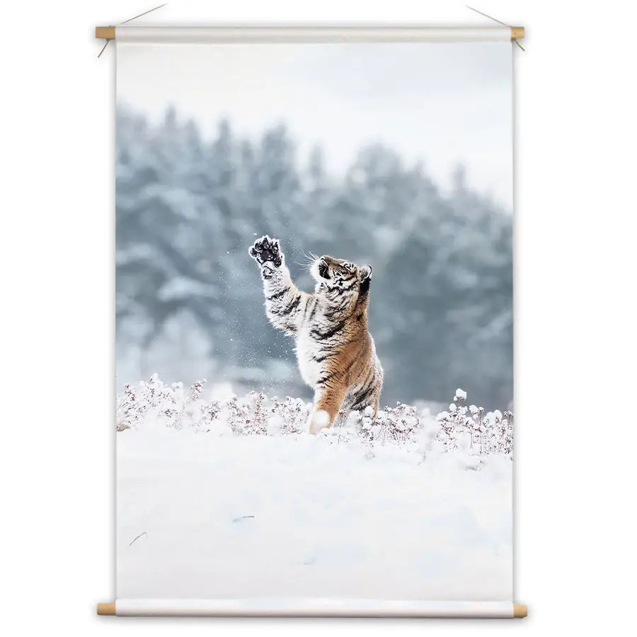 Tiger im Schnee