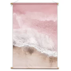 Roze oceaan abstractie